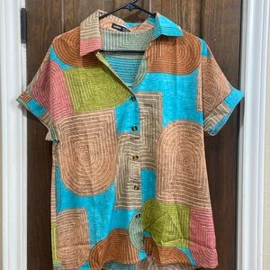 Button down short sleeve